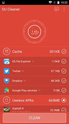 DU Cleaner android App screenshot 2